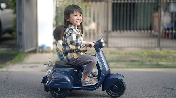 Toy sidecar motorbike
