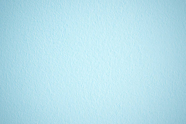Blue Pastel Cement Concrete Wall Texture For Background And Design.