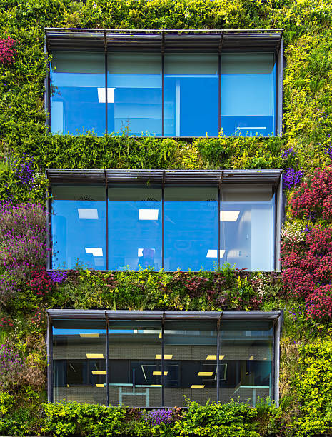 istock Modern Building with Vertical Garden 2216275011