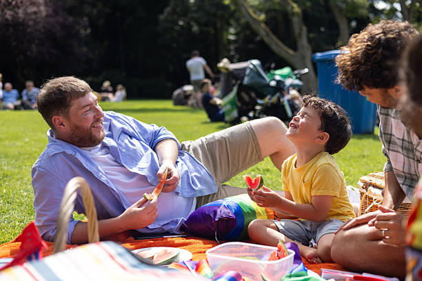 istock Healthy Picnic In The Park With My Dad 2216277314