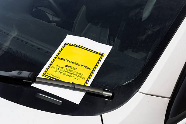 istock Penalty Charge Notice or Parking Ticket on Car Windscreen 2216277582