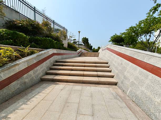 istock A pedestrian passage with marble flooring 2216282310