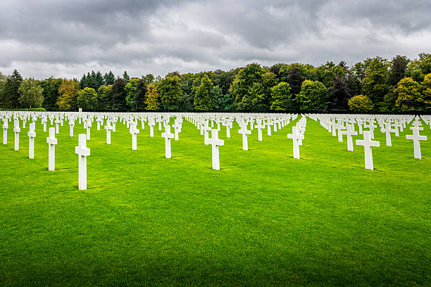 istock american cemetery war memorial in Luxembourg 2216286133