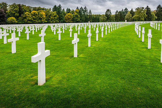 istock american cemetery war memorial in Luxembourg 2216287991