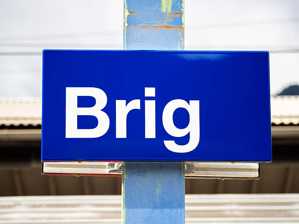 Brig railway Station Sign