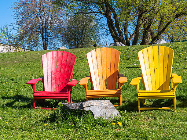 colorful chairs