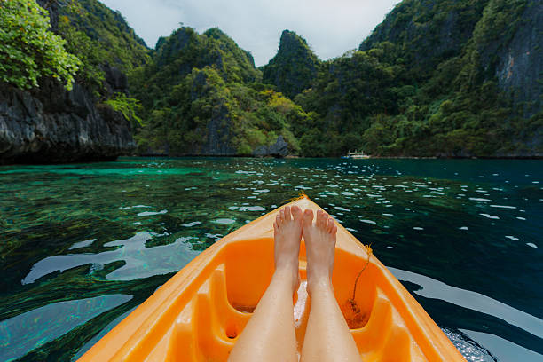 istock POV from kayak on Coron islands during the trip on the Philippines 2216302995