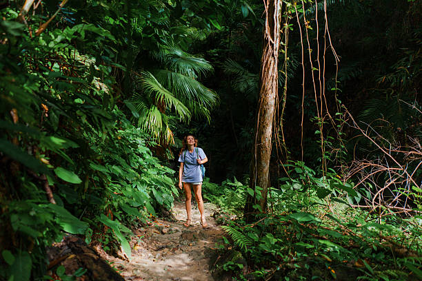 istock Woman canyoneering on Cebu island, Philippines 2216303810