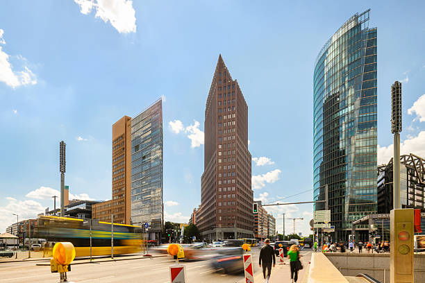 istock motion blurred traffic at potsdamer platz in berlin in the sun 2216308991