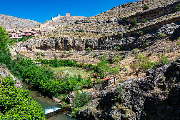 istock Albarracin Gorge and Riverside Panorama 2216308995