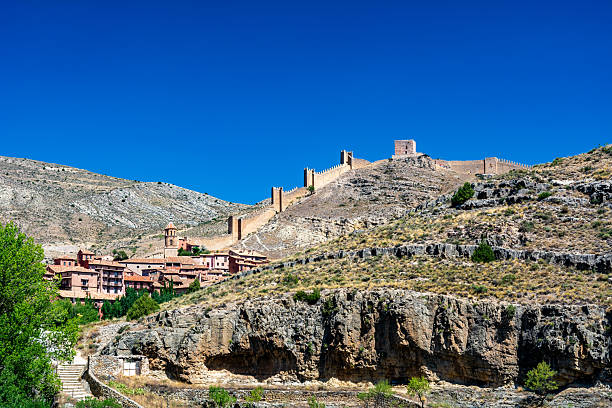 istock Albarracin Hilltop Fortress View 2216308997