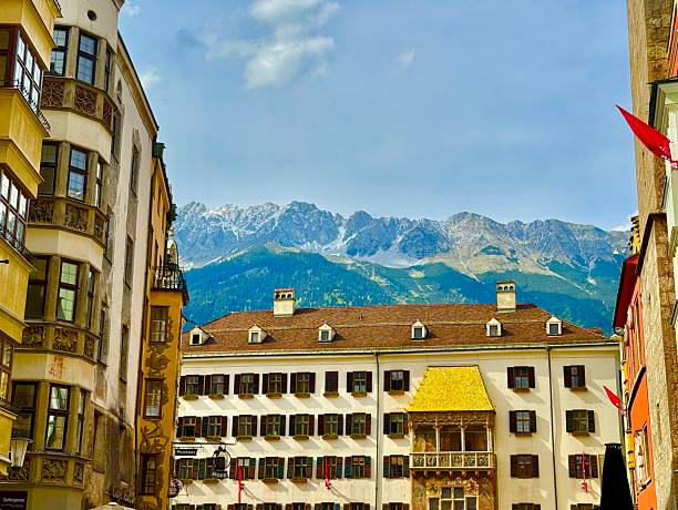 The Goldenes Dachl is a building located in Old Town, Innsbruck, Austria. It is the considered famous because of its' 2,657 copper tiles for Emperor Maximilian to mark his wedding to is wife.