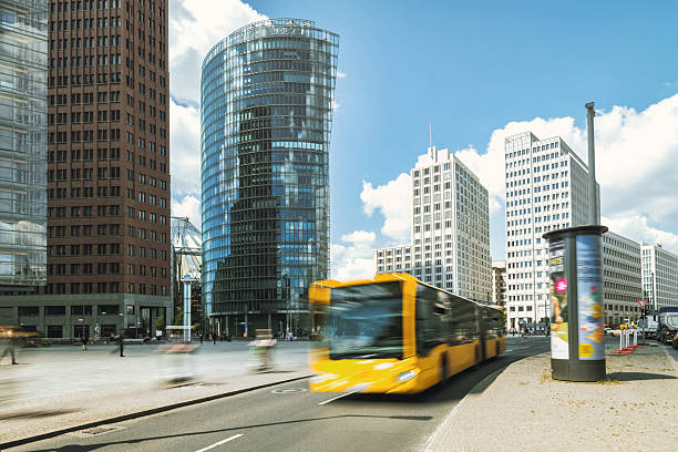 istock motion blurred traffic at potsdamer platz in berlin in the sun 2216319435