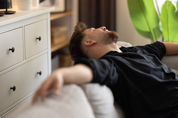 istock Pensive lost in thoughts suffering from depression 2216326359