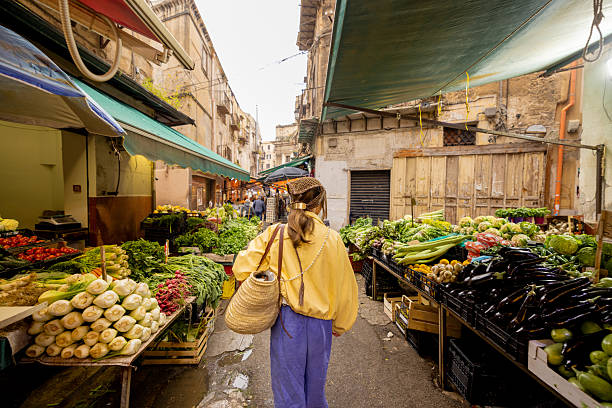 istock Exploring a local vegetable market in Sicily 2216332269