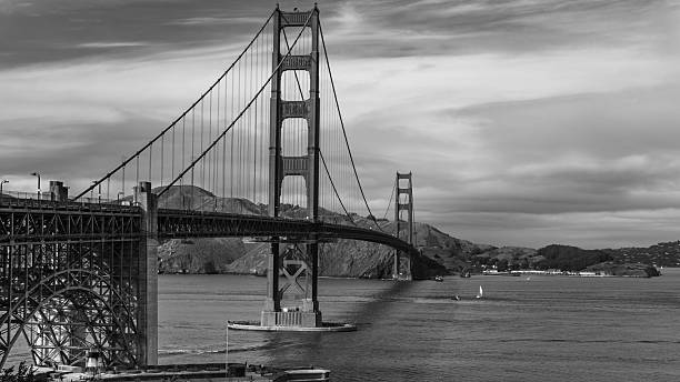 istock Golden Gate Bridge in Black and White 2216334627