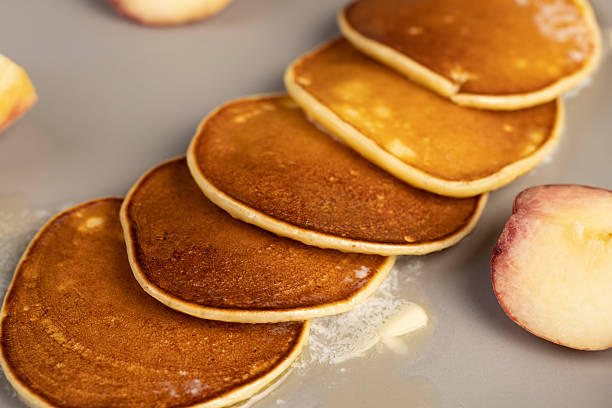 istock melting butter on pancakes from milk with flour , closeup 2216343264