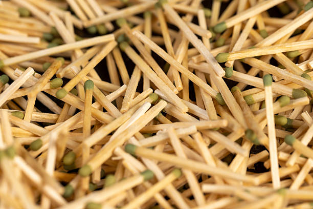 istock a large number of thin wooden matches with a head 2216343386