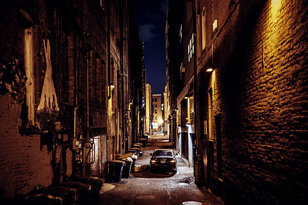 istock Dark alley - Seattle 2216346142