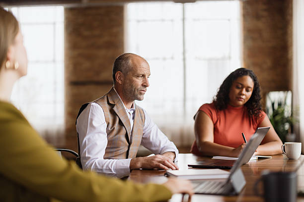 istock Business team collaborating during a meeting in the office 2216352617