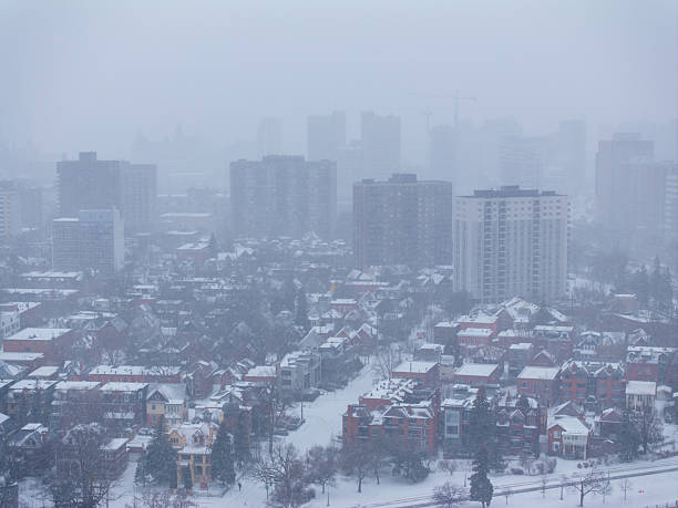 istock Winter in Ottawa: A Snow-Covered Urban Landscape 2216352790