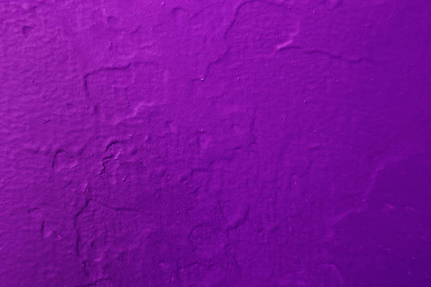 Purple colored abstract wall background with textures of different shades of purple