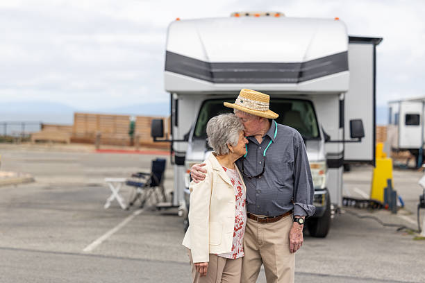 istock Senior Court Motor Home Adventure 2216367402