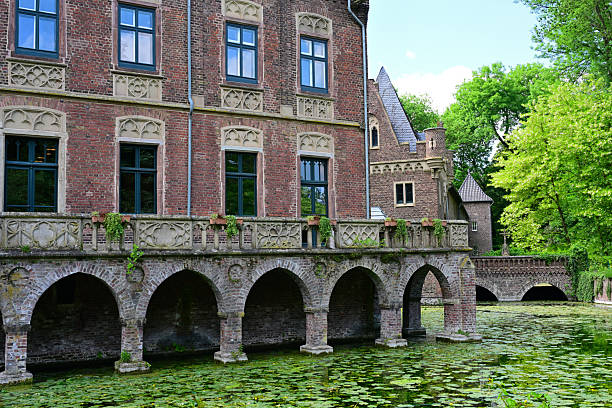 Amersfoort Medieval town wall Koppelpoort and the Eem river