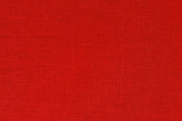istock Dark red linen fabric cloth texture background, seamless pattern of natural textile. 2216379138