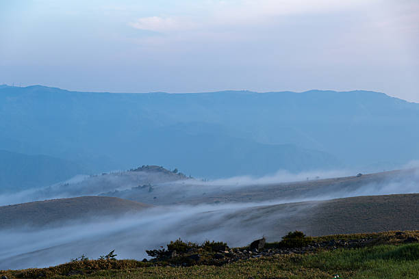 Kirigamine, a beautiful summer plateau shrouded in mist