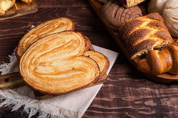 istock Golden Palmiers and Assorted Mexican Breads 2216389633