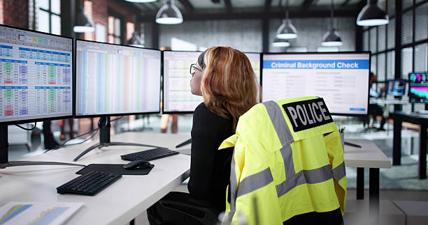 istock Police Woman On Patrol 2216397177