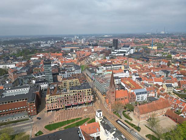 istock Aerial view of Aalborg, Denmark 2216404118