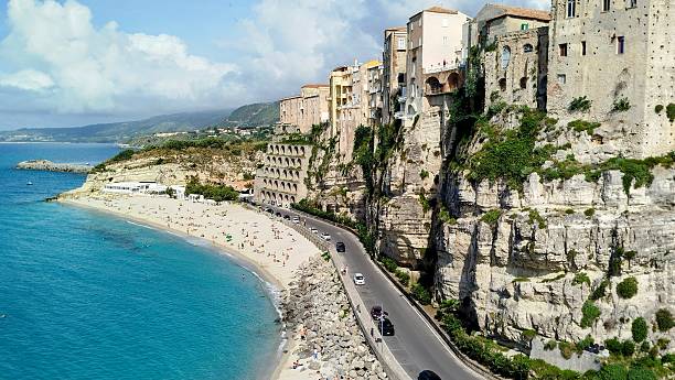 istock View of Tropea at sunset 2216404860