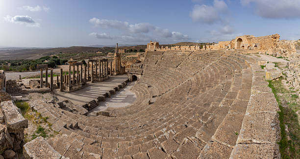 istock Dougga Archaeological Site - Roman Theater 2216416669
