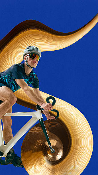Cyclist on Cymbal Road