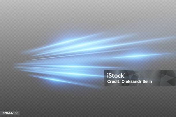 Dynamic Light Line Blue Motion Lines Abstract Light Effects With Dynamic Lighting And ...