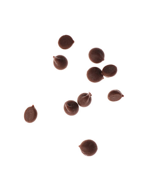 istock Many sweet chocolate chips isolated on white 2216477678