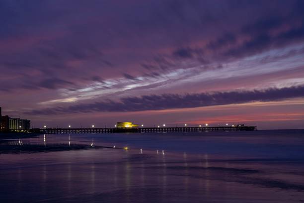 istock Pier at Sunset with Vibrant Skies 2216480924