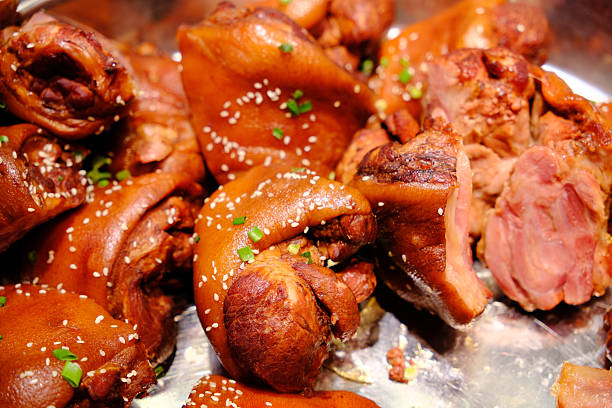 Oven-Roasted Pork Hock called in Italian Stinco di maiale al forno