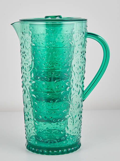istock Water pitcher with handle isolated nature background with clipping path 2216487645