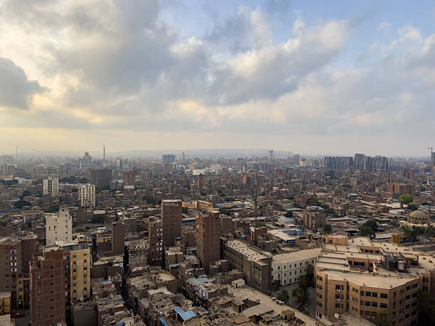 istock Panoramic view of Cairo from the river Nile in Egypt 2216491055