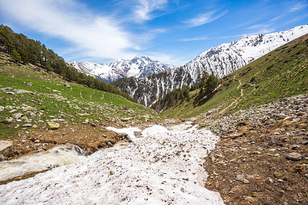istock Caucasus Mountains spring landscape. Karachay-Cherkessia, Russia 2216494430
