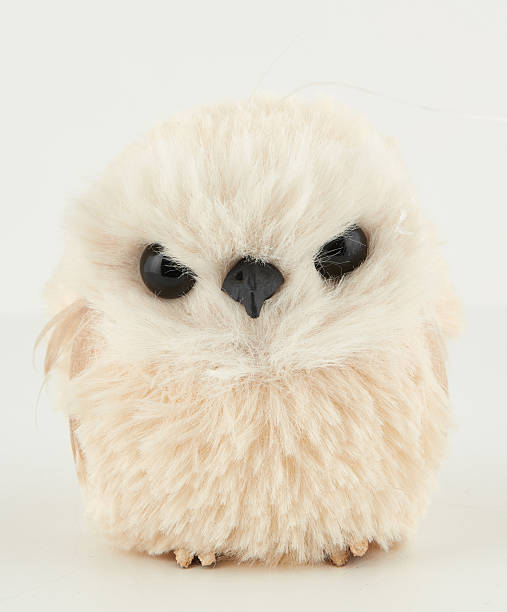 istock yellow owl doll isolated nature background with clipping path 2216497120