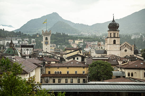 Duomo's Place in the centre of Trento , Trentino, Italy