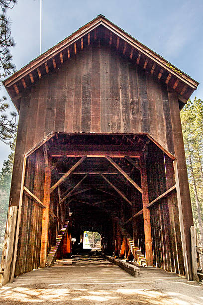 istock Covered Bridge In Yosemite National Park 2216503426