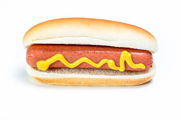 istock Hot dog with mustard 2216504973