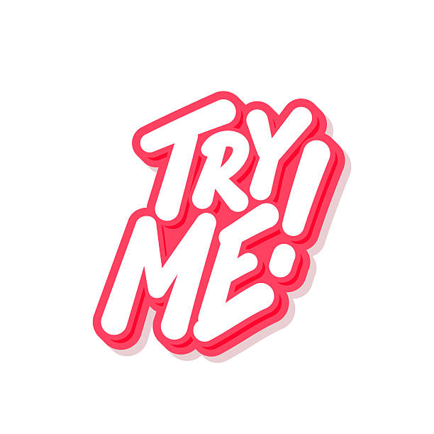 60+ Try Me Stock Illustrations, Royalty-Free Vector Graphics