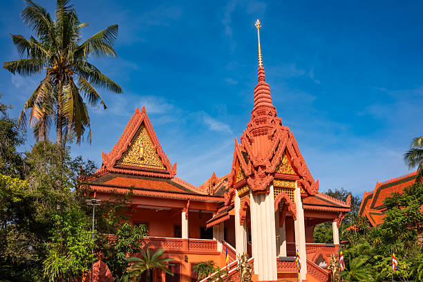 istock Building in Siem Reap, Cambodia. Traditional asian architecture 2216511523