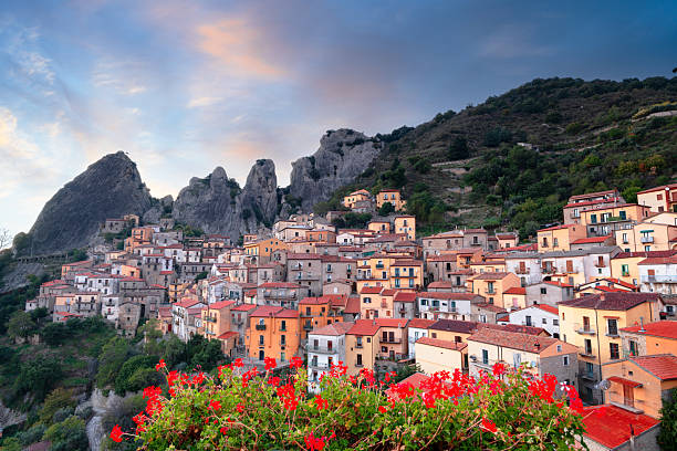 istock Castelmezzano, Italy at Dawn 2216511756